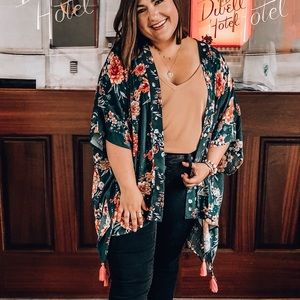 Floral Kimono